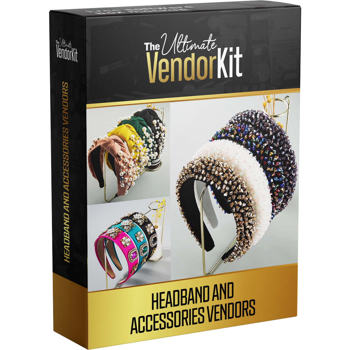 CRYSTAL HEADBAND AND ACCESSORIES KIT